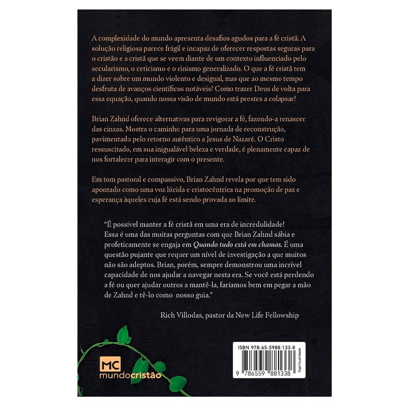 Quando Tudo Está Em Chamas | Brian Zahnd