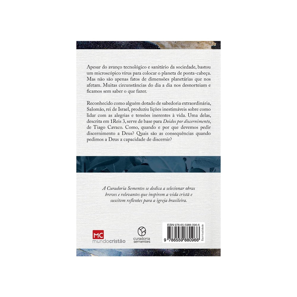 Doidos Por Discernimento | Tiago Cavaco