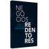 Livro Negócios Redentores de Fabio Dudus Carelli, capa azul escura com título em branco e azul. — Plenitude