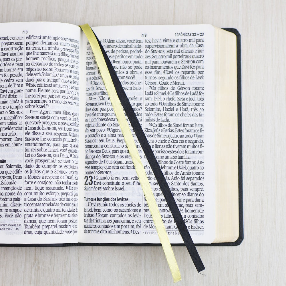 Bíblia Sagrada | Letra Supergigante | NAA | Capa Luxo Preta