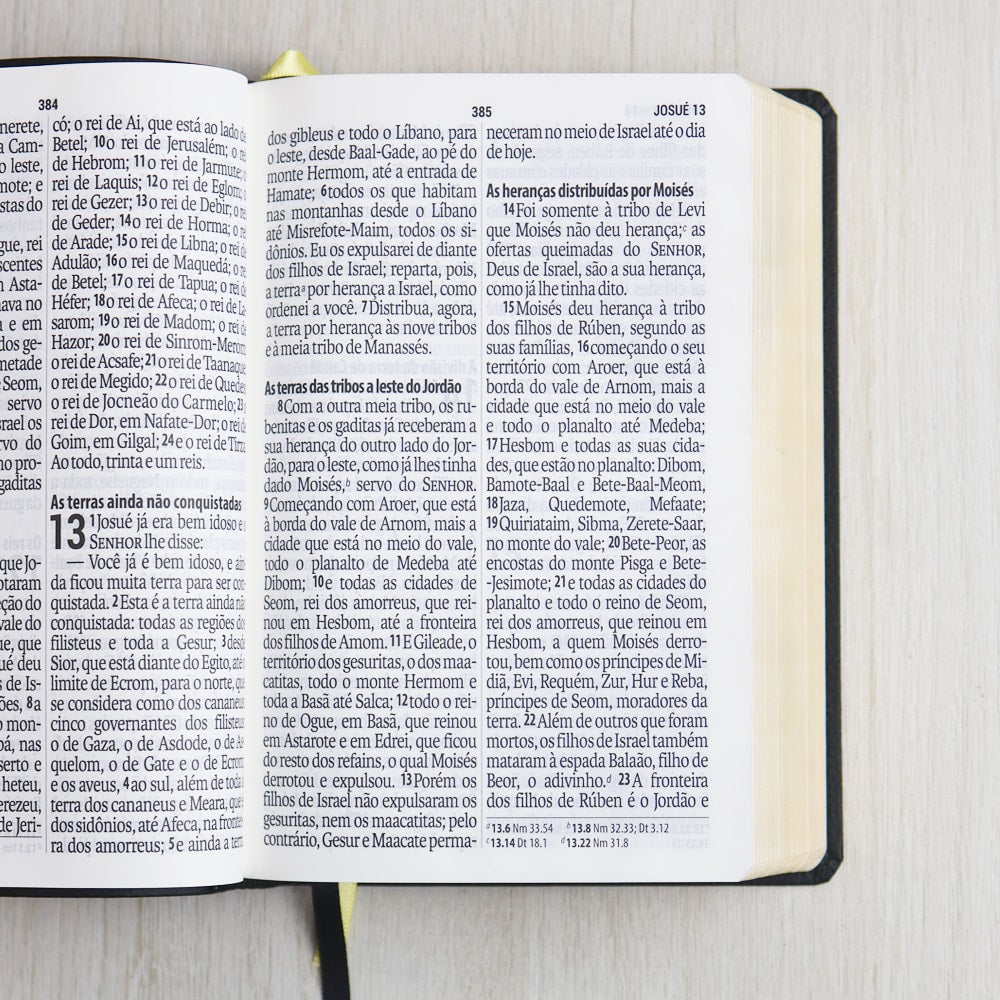 Bíblia Sagrada | Letra Supergigante | NAA | Capa Luxo Preta