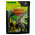 Livro Dinossauros Herbívoros Vorazes, capa verde com dinossauros, inclui livro e dinossauro de brinquedo — Plenitude