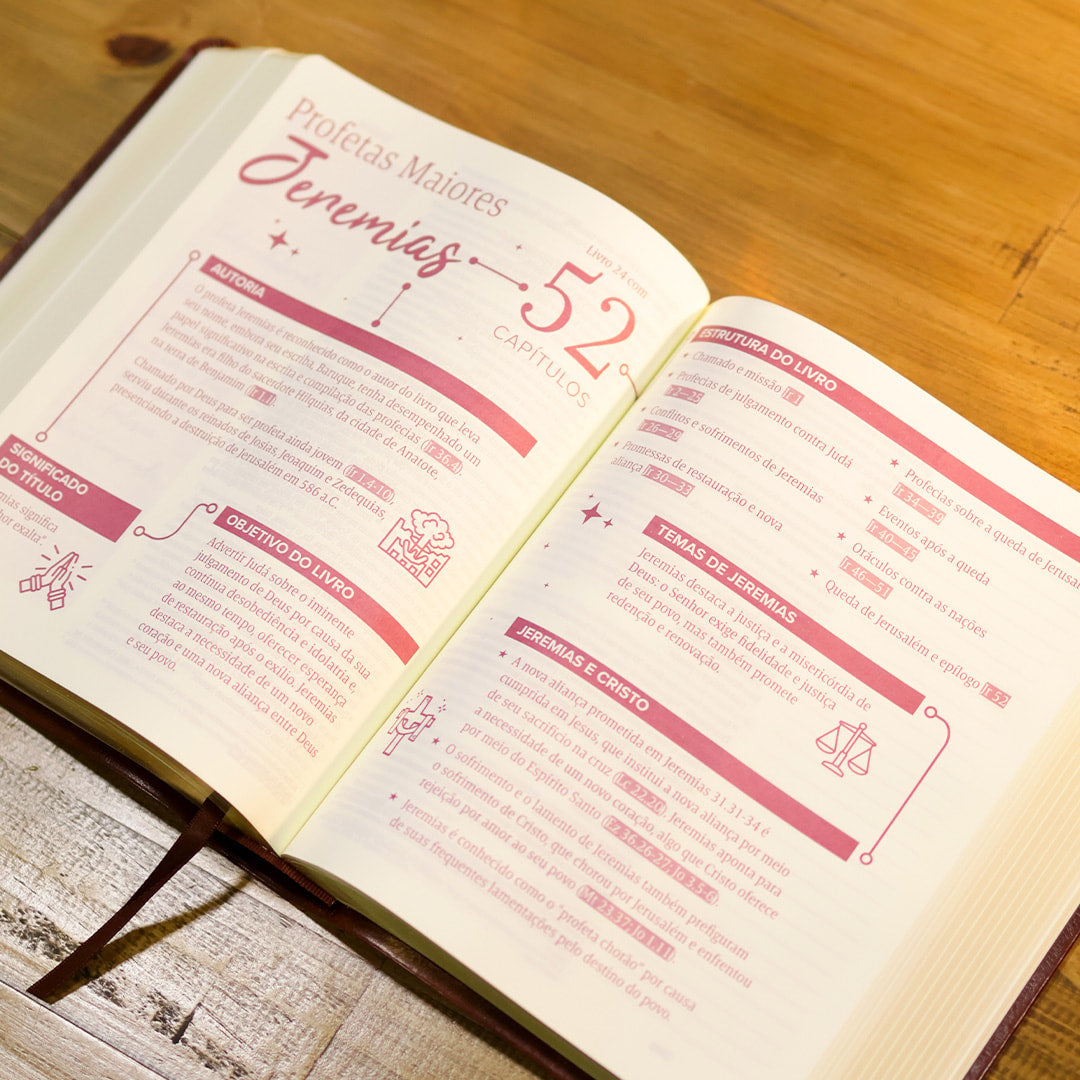 Bíblia Mulheres | Viviane Martinello | NVT | Espaço Para Anotações | Capa Luxo Oliveira Marrom