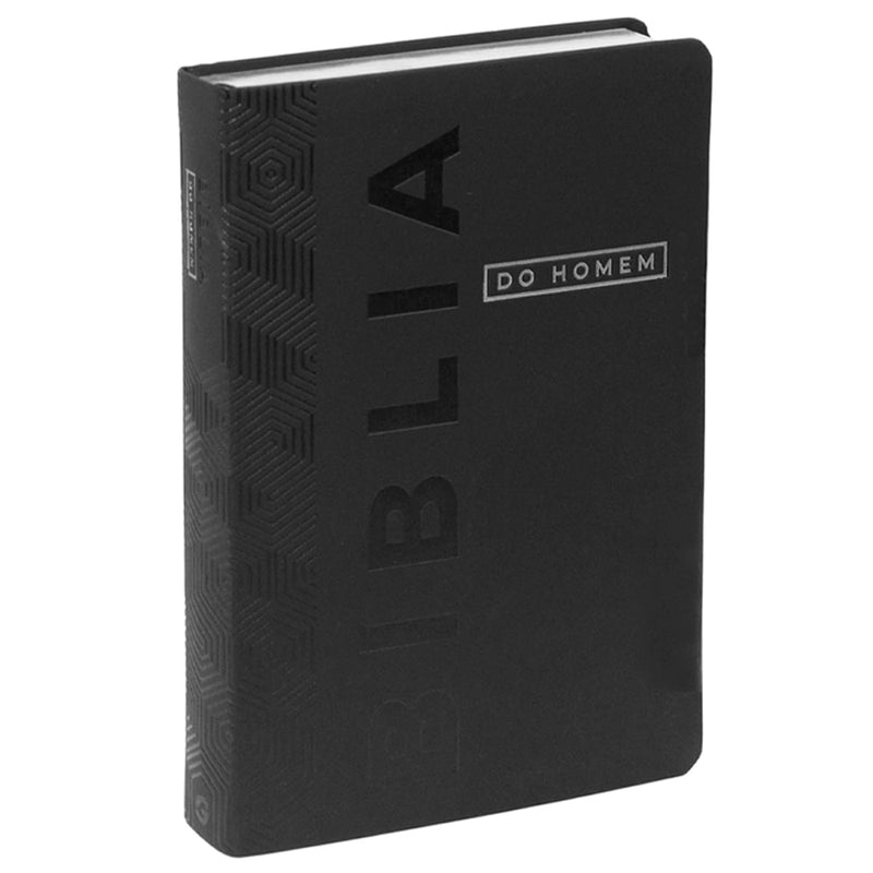 Kit Discípulo em Ação | Bíblia Devocional Do Homem NVI + Caderno Moleskine Jesus is King