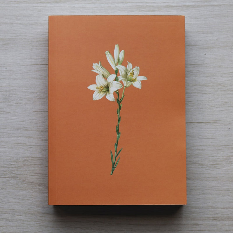 Bíblia Sagrada Lírios Laranja | NAA | Letra Normal | Capa Ilustrada