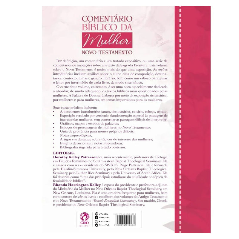 Comentário Bíblico da Mulher | Novo Testamento