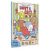 Livro de colorir "Aprenda a Desenhar | Comfy e Cozy", capa com personagens fofos em sala de estar. — Plenitude