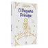 Livro O Pequeno Príncipe, Antoine de Saint-Exupéry, Principis, capa almofadada branca com ilustração dourada. — Plenitude