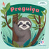 Livro infantil Preguiça, Ciranda Cultural, capa verde com preguiça sorridente pendurada em árvore. — Plenitude