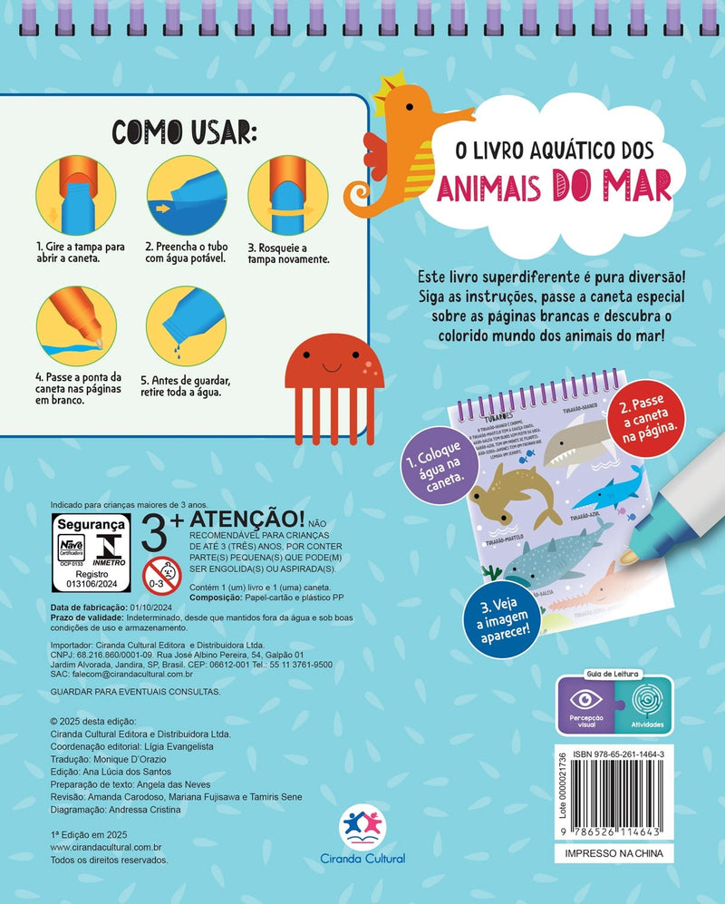 O livro aquatico dos animais do mar