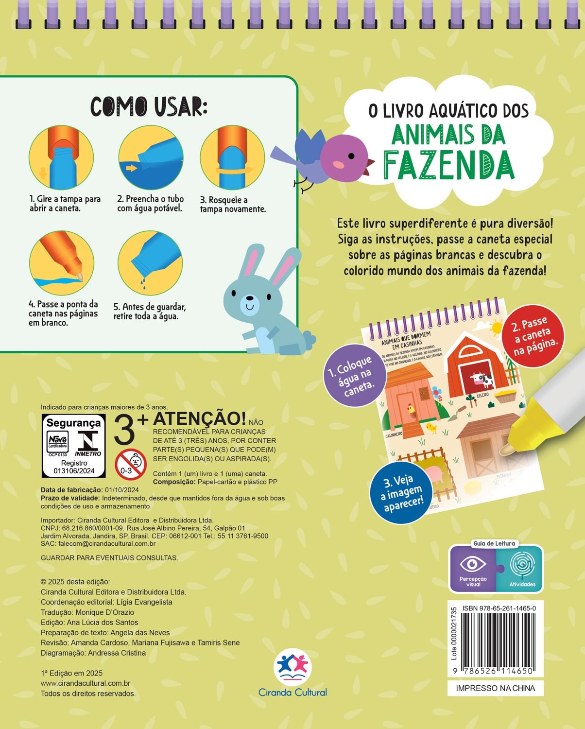 O livro aquatico dos animais da fazenda