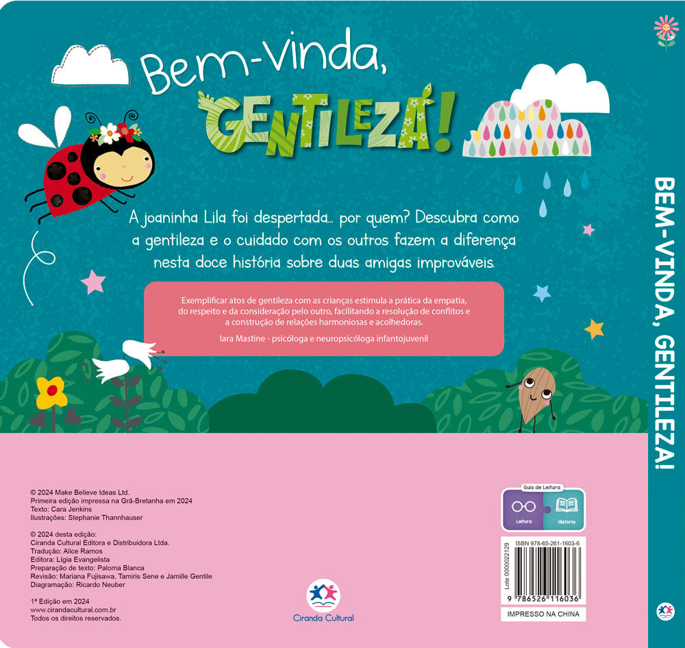 Bem-vinda, gentileza!