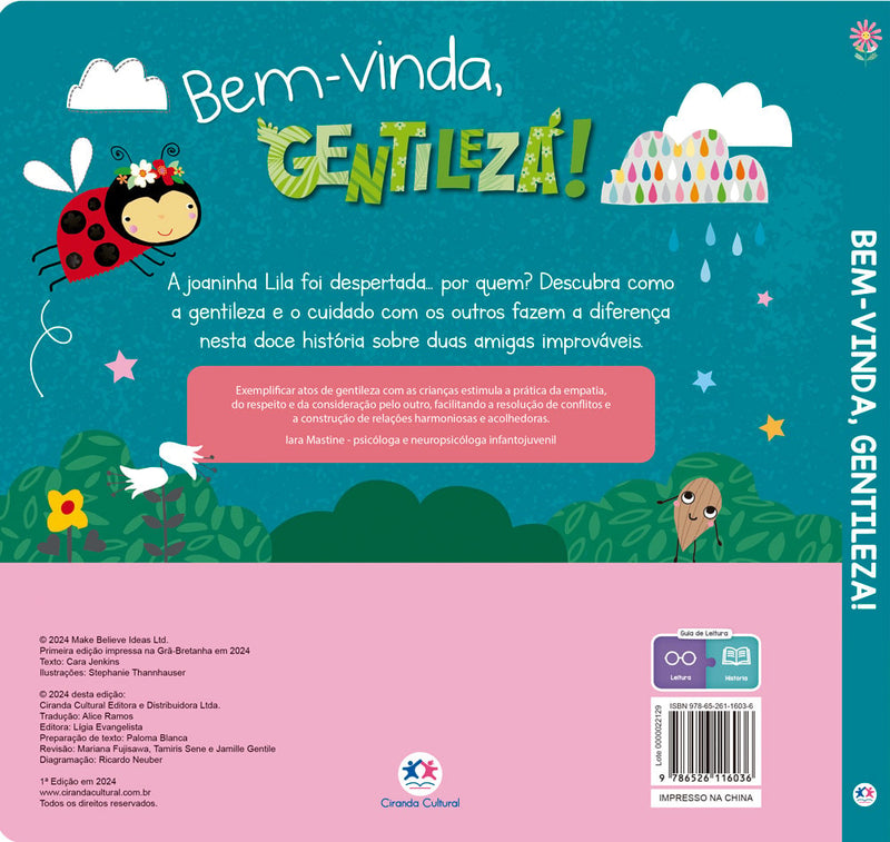 Bem-vinda, gentileza!
