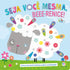 Livro Seja você mesma, Beee-renice!, capa azul com ovelha colorida. — Plenitude