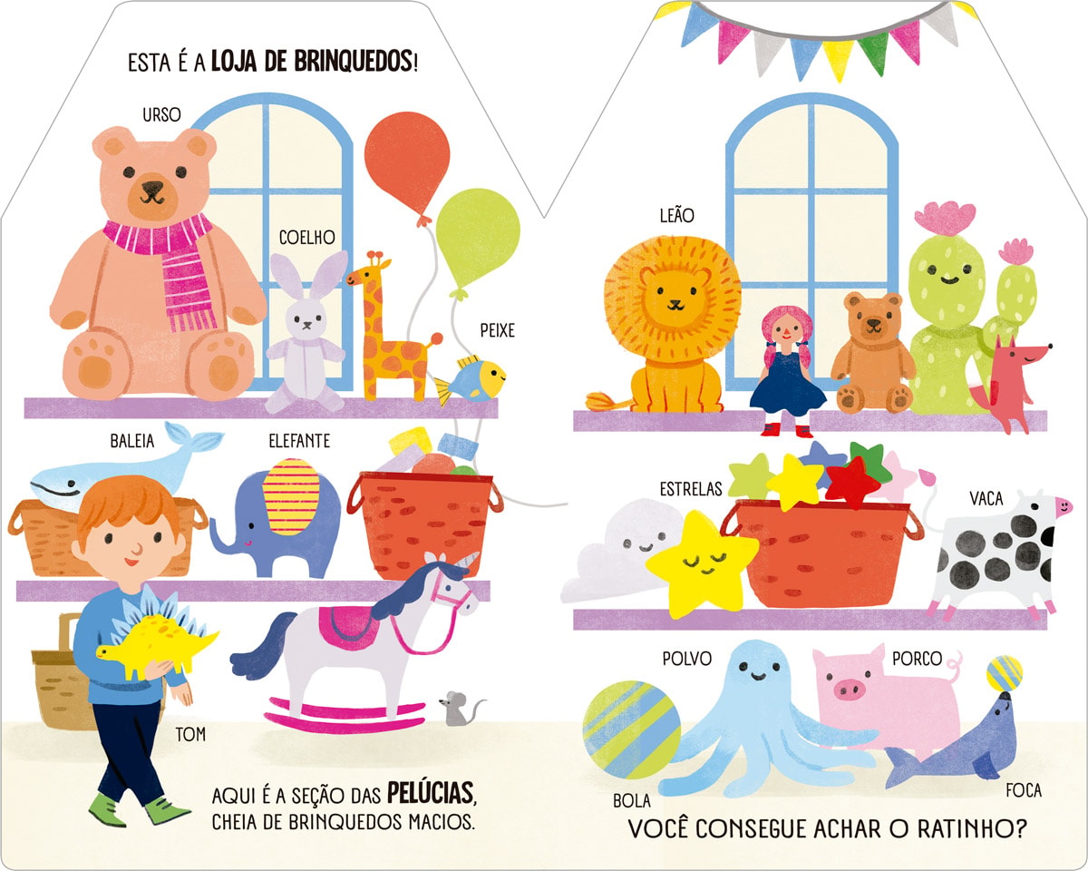 Uma Loja de Brinquedos Divertida | Minha Rua Animada