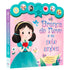 Livro sonoro Branca de Neve e os Sete Anões, capa rosa com Branca de Neve. — Plenitude