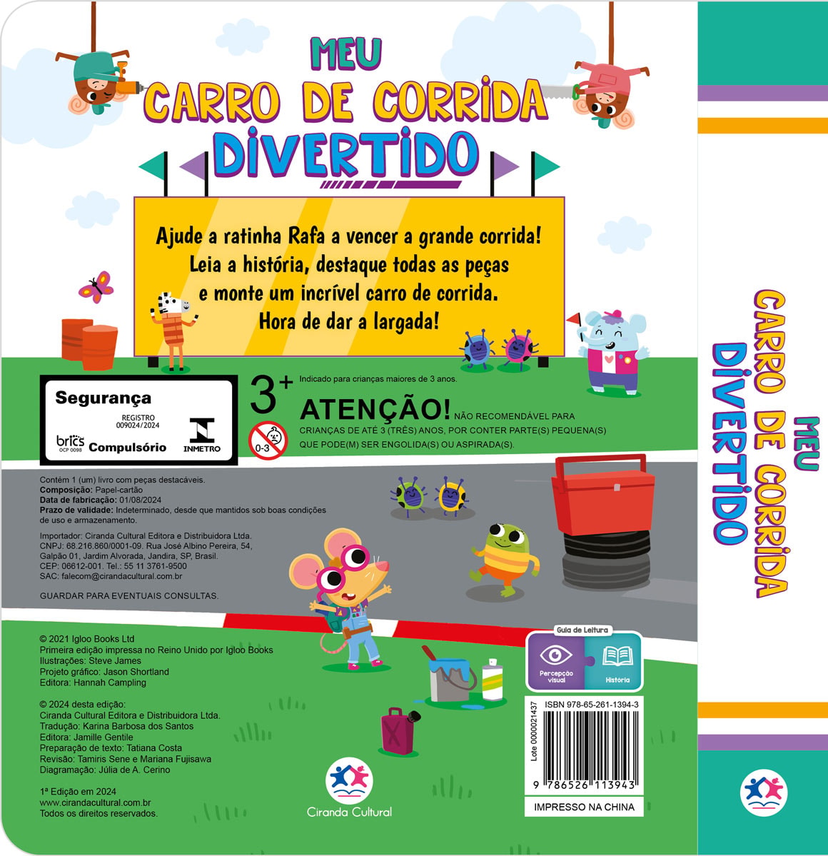 Meu carro de corrida divertido