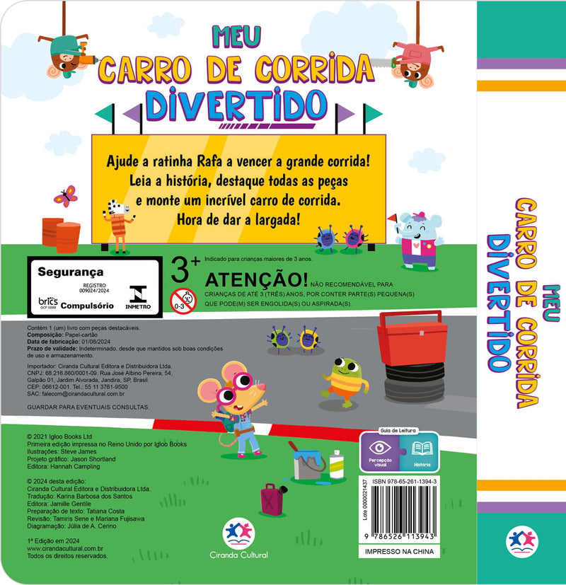 Meu carro de corrida divertido