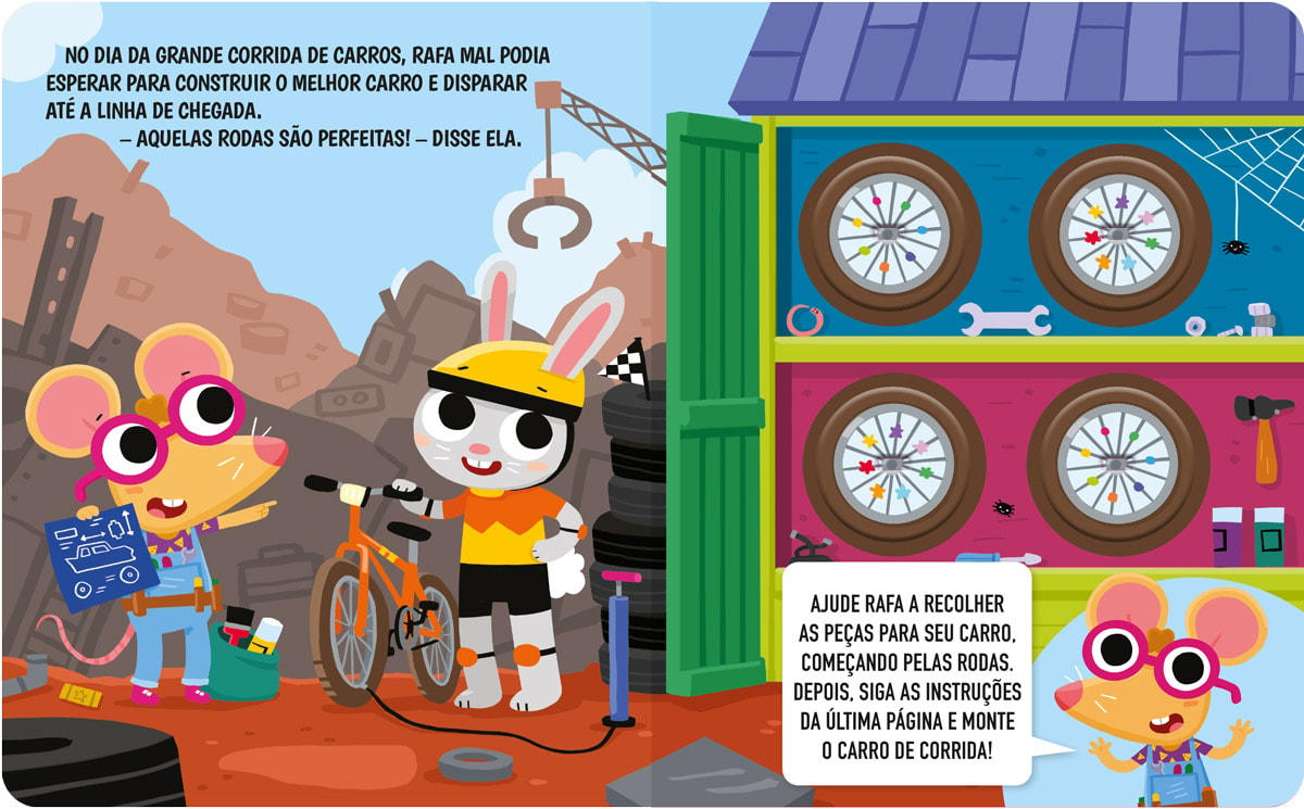 Meu carro de corrida divertido