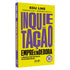 Livro "Inquietação Empreendedora" de Edu Lins, capa amarela com título roxo. — Plenitude