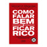 Livro: Como Falar Bem e Ficar Rico, de Giovanni Begossi. Capa vermelha com título branco. — Plenitude