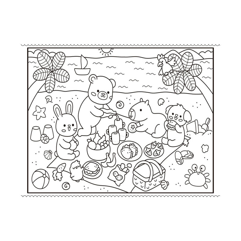 Comfy e Cozy | Meu Livrão de Colorir