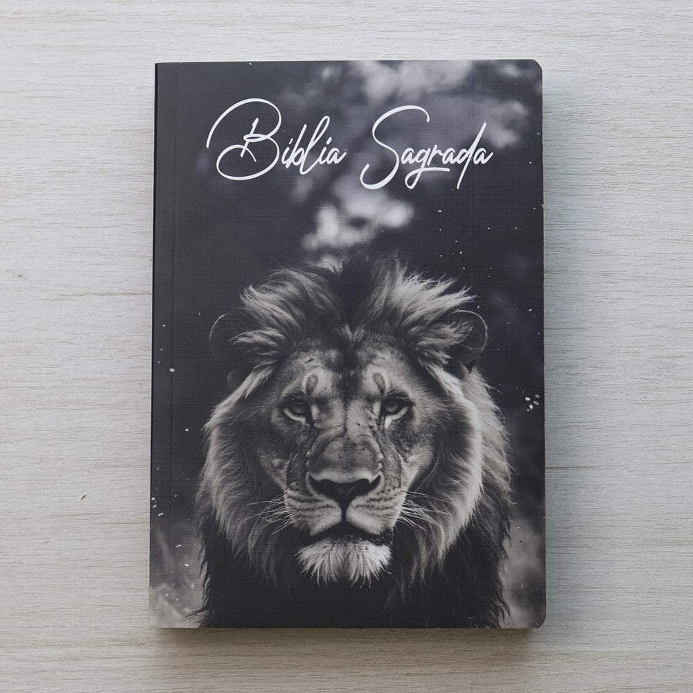Bíblia Sagrada Leão | NVI | Capa Brochura