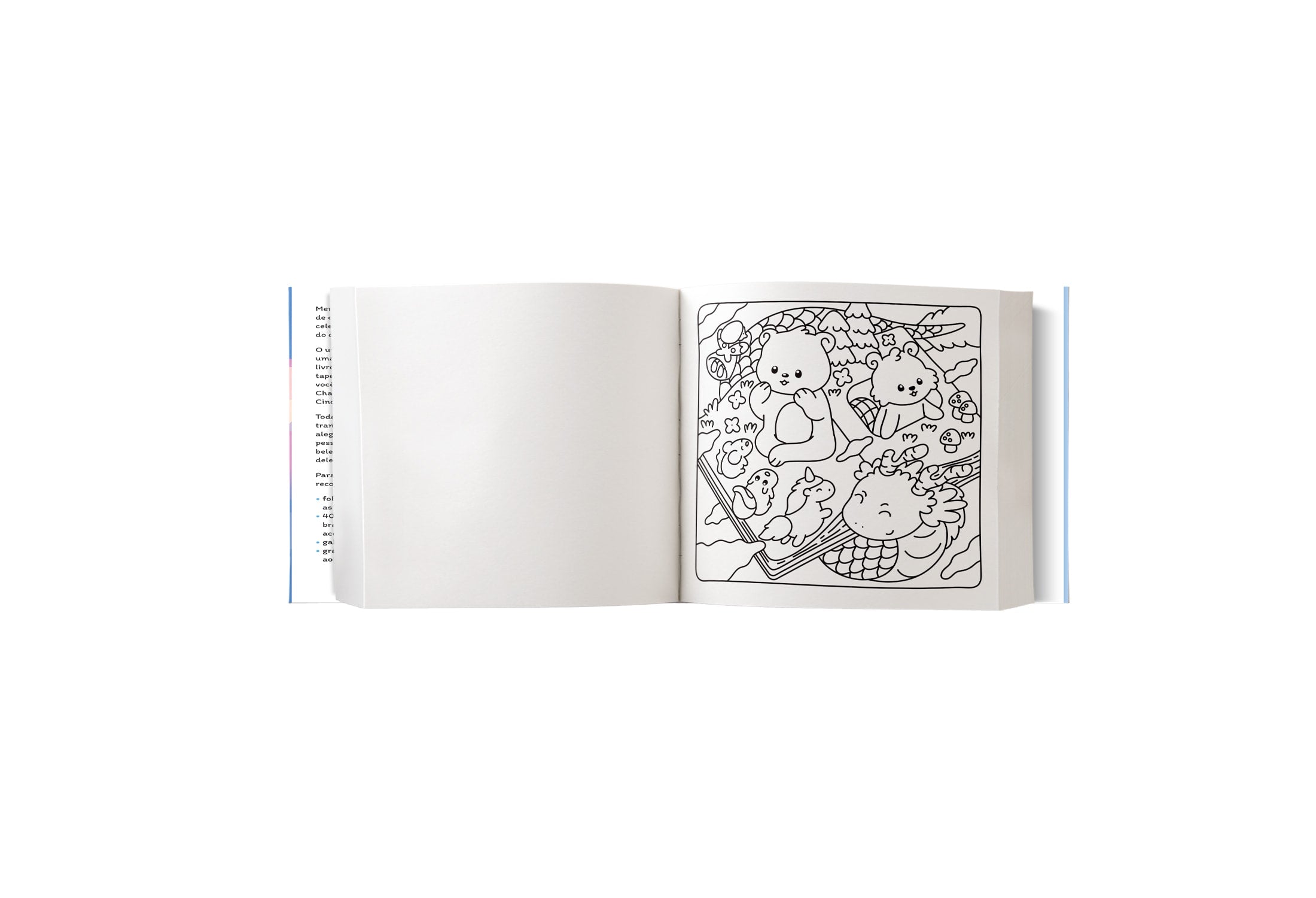 Fluffy Times | Livro de Colorir | Fofuras Encantadas