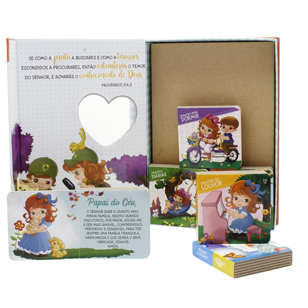 Box C/6 Und: Orações para Pequenos Corações (estrela Guia) | Todolivro