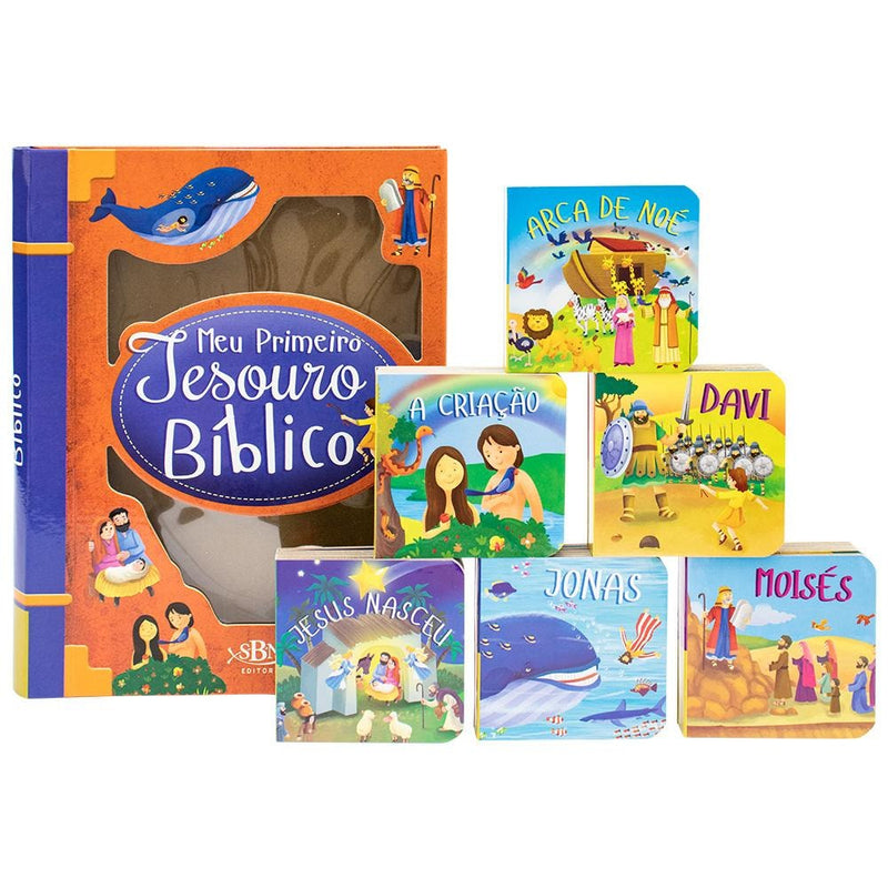 Meu Primeiro Tesouro Bíblico: Box com 6 Und. | Todolivro