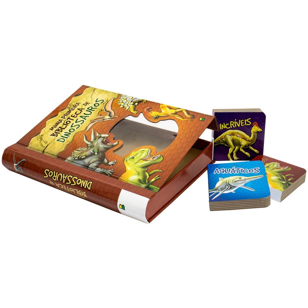 Minha Primeira Biblioteca de Dinossauros (box com 6 Und) | Todolivro