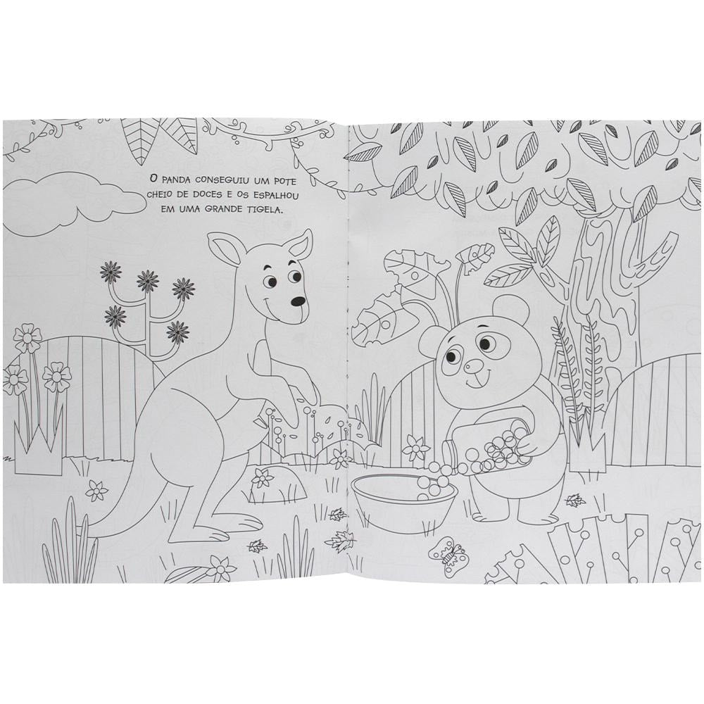 Amiguinhos para Colorir: Canguru | Todolivro