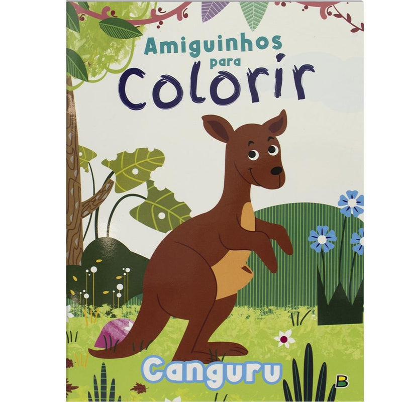 Amiguinhos para Colorir: Canguru | Todolivro