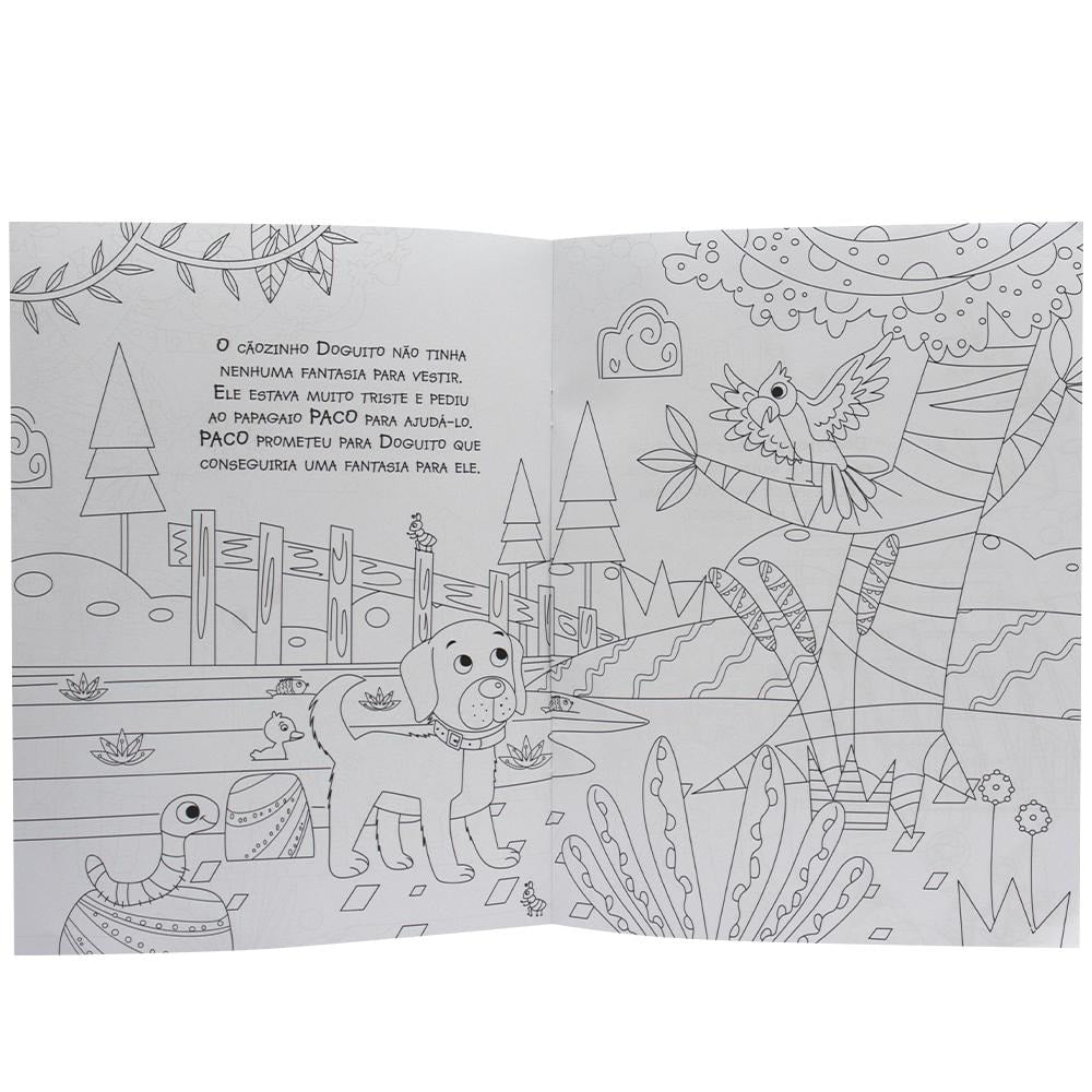 Amiguinhos para Colorir: Cãozinho | Todolivro