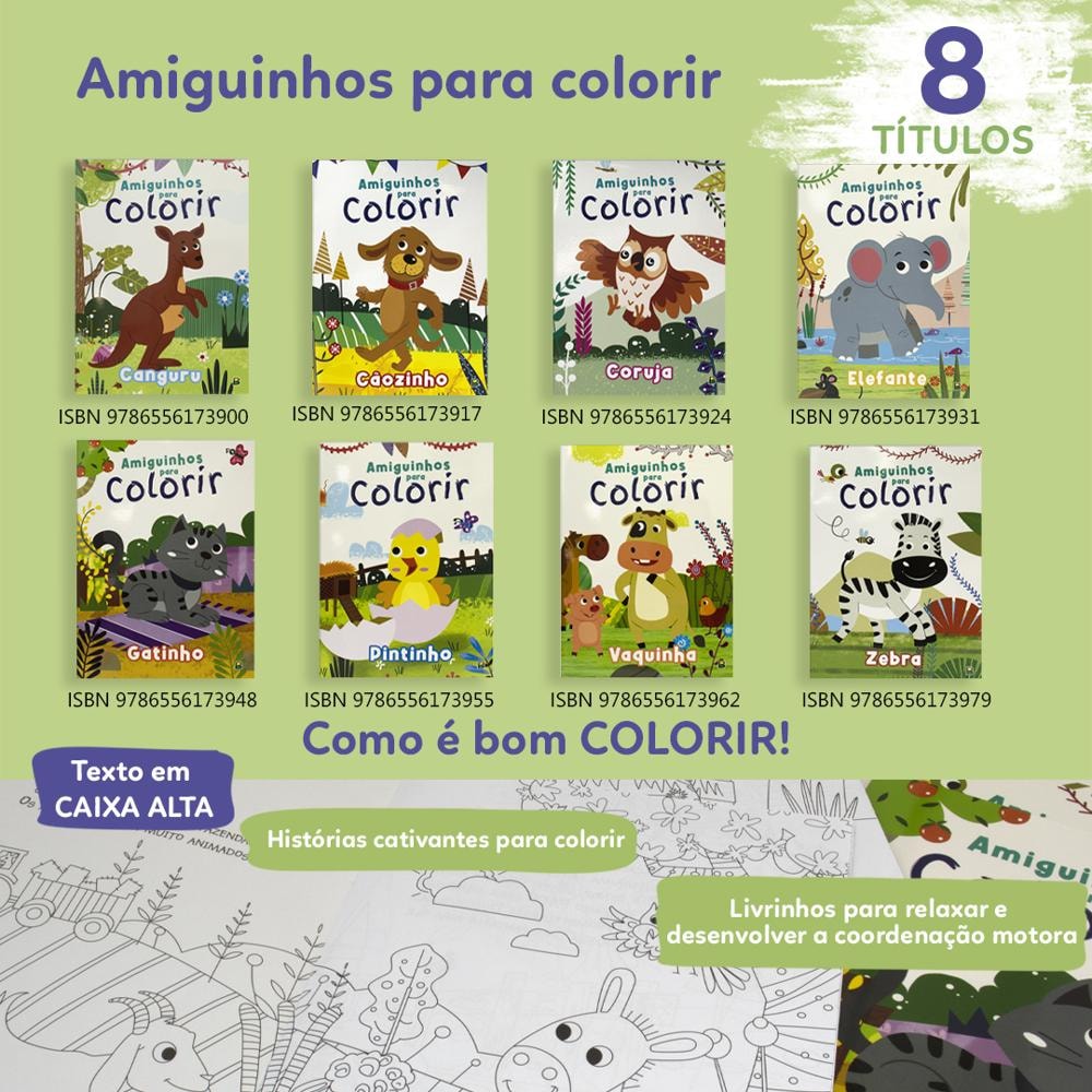 Amiguinhos para Colorir: Coruja | Todolivro