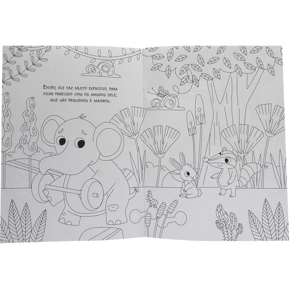 Amiguinhos para Colorir: Elefante | Todolivro