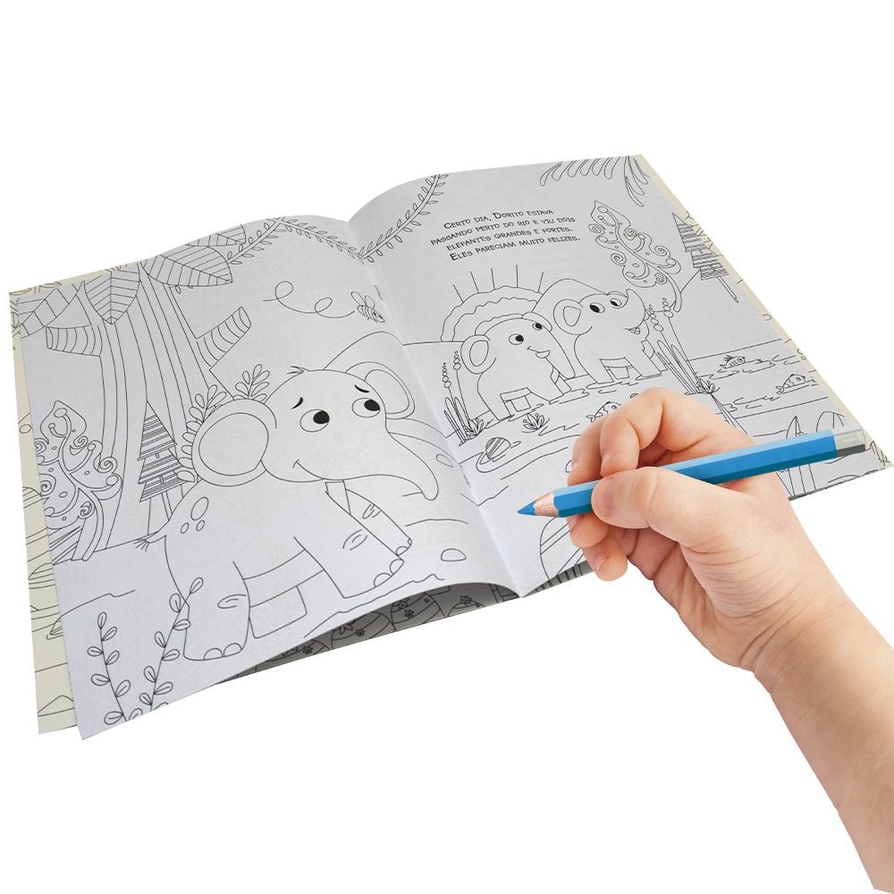 Amiguinhos para Colorir: Elefante | Todolivro