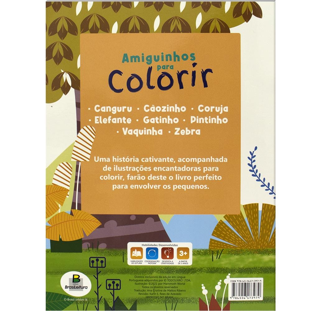 Amiguinhos para Colorir: Gatinho | Todolivro