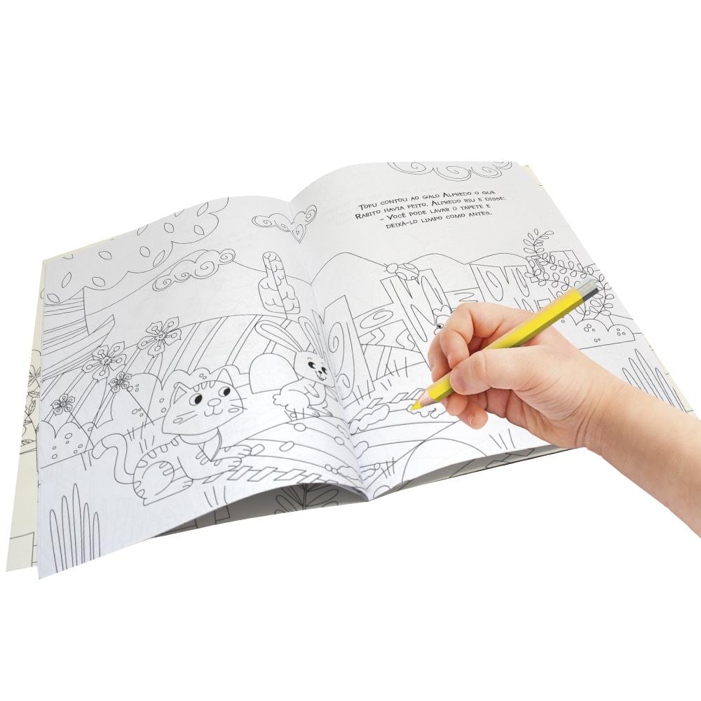 Amiguinhos para Colorir: Gatinho | Todolivro