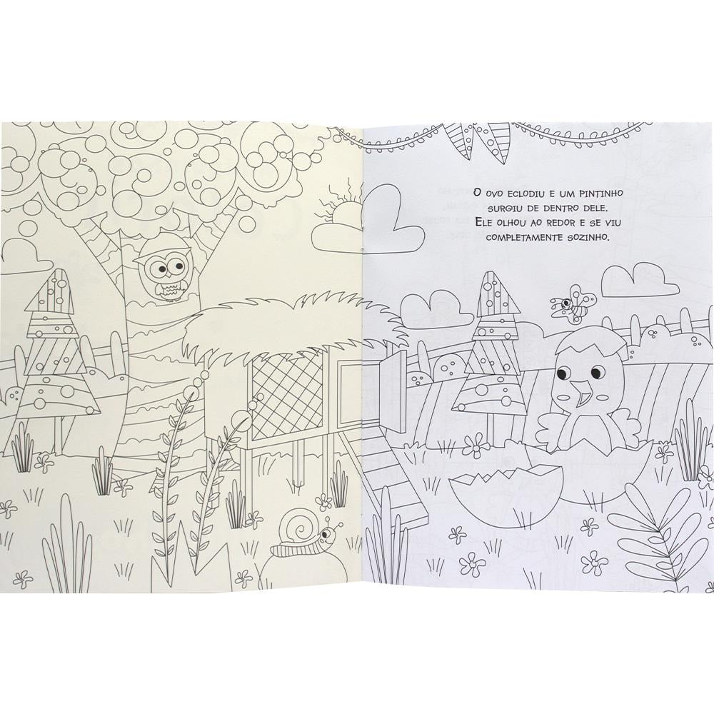 Amiguinhos para Colorir: Pintinho | Todolivro