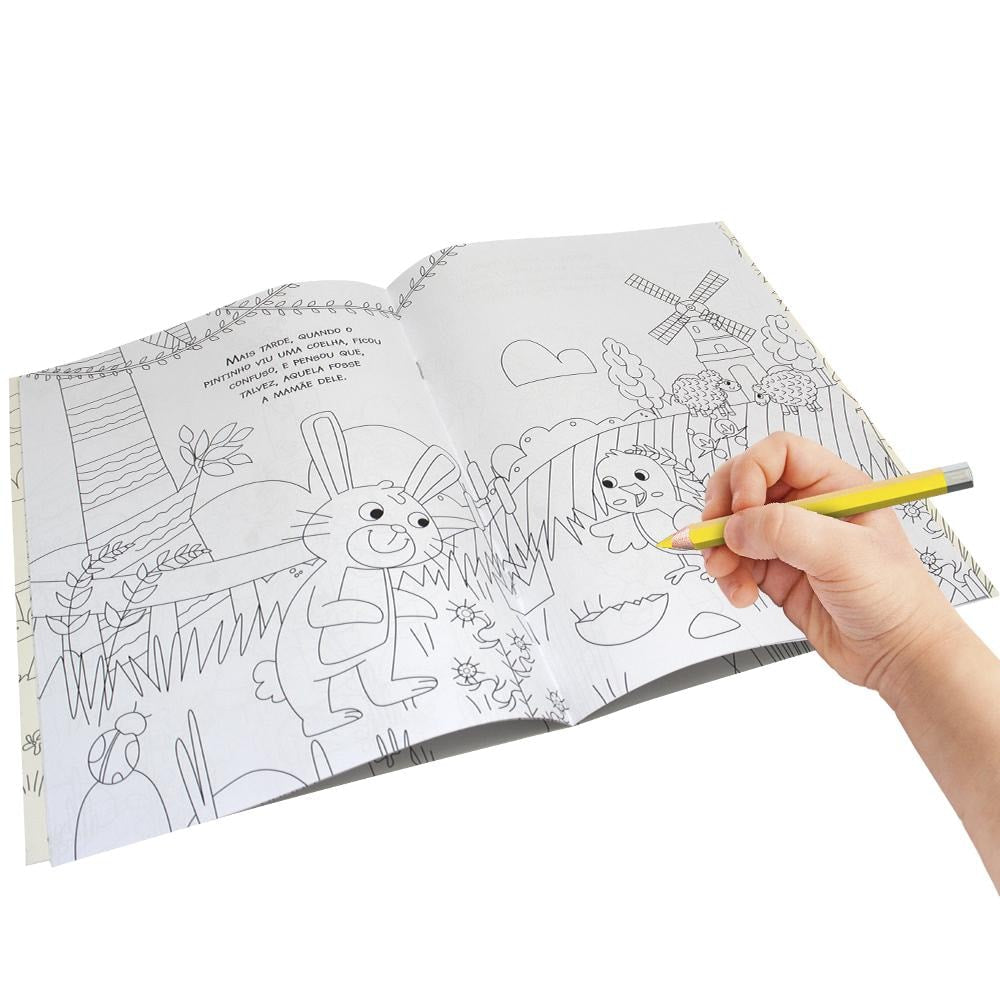 Amiguinhos para Colorir: Pintinho | Todolivro