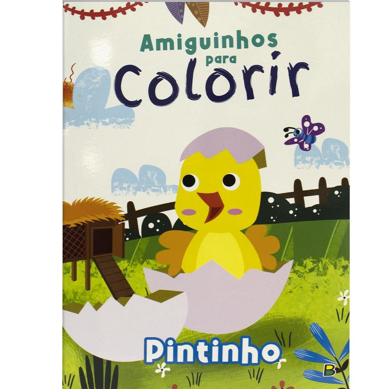 Amiguinhos para Colorir: Pintinho | Todolivro