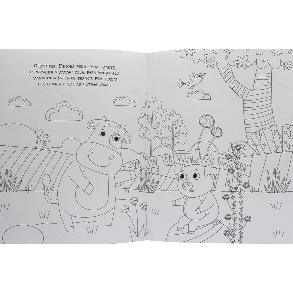 Amiguinhos para Colorir: Vaquinha | Todolivro