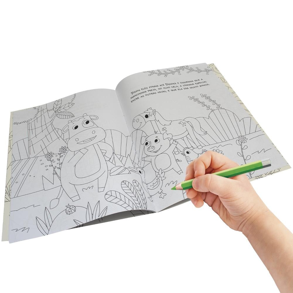 Amiguinhos para Colorir: Vaquinha | Todolivro