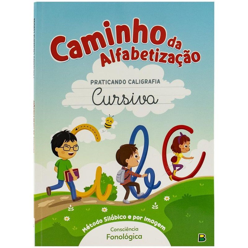 Caminho da Alfabetização: Praticando Caligrafia Cursiva | Todolivro