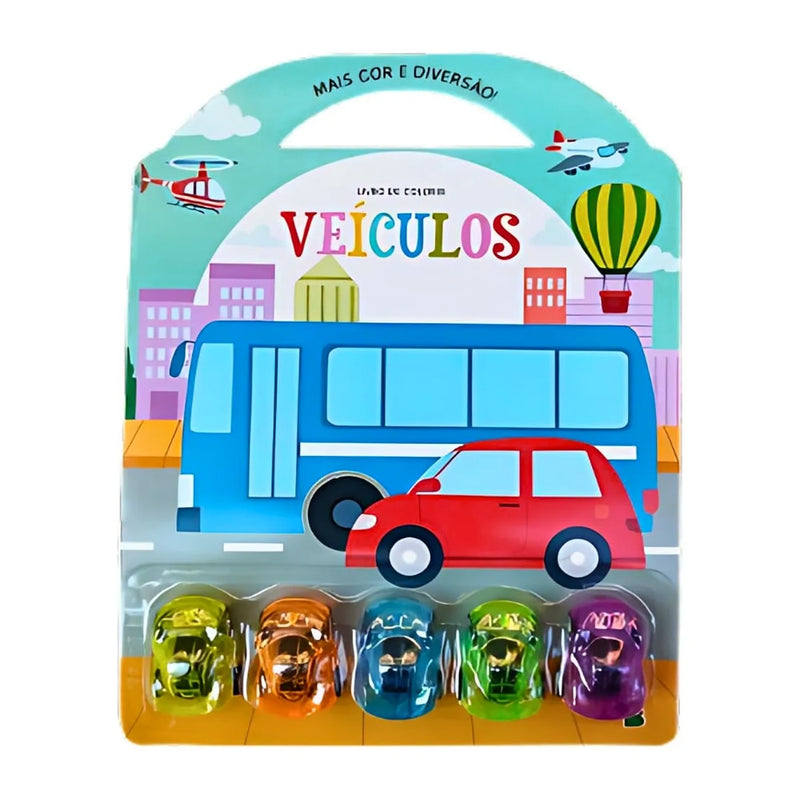 Mais Cor e Diversão! Veículos | Brijbasi Art Press Ltd