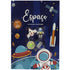 Livro de atividades Aventuras com Borrachas: Espaço, Brijbasi Art. Livro com tema espacial e 4 borrachas. — Plenitude