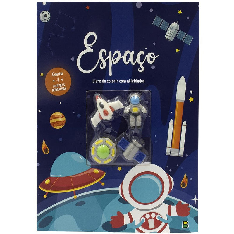 Aventuras com Borrachas - Colorir & Atividades: Espaço | Brijbasi Art Press Ltd