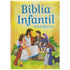 Livro Bíblia Infantil (Letras Grandes), da Todolivro, capa amarela com Jesus e crianças. — Plenitude