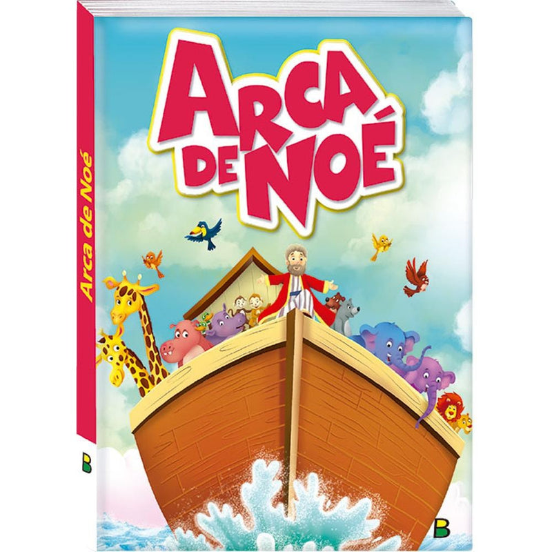 Maravilhas da Bíblia: Arca de Noé | Todolivro: Livro infantil com capa azul, Noé e animais na arca. — Plenitude